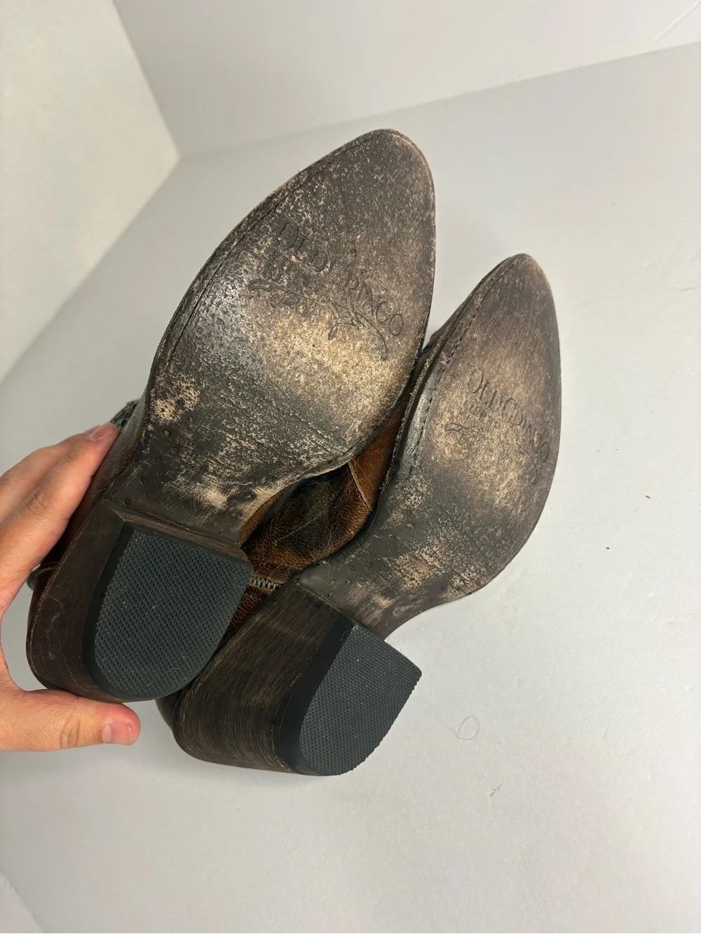Old Gringo Brown Studded Molly ankle boots size 8